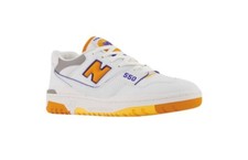 Mens 10.5 - New Balance 550 Lakers edition Pack-Vibrant Orange, Beautiful shoe.