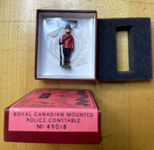Britain's Royal Canadian Mounted Police Constable No 49018