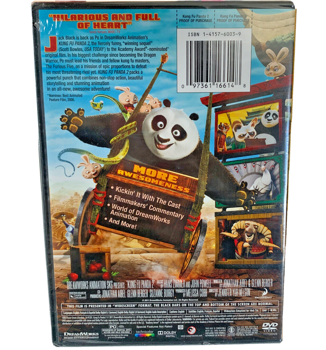 今日明日限定半額 U.W.F COMPLETE BOX stage.2 [DVD Kung Fu Panda 2 (DVD, 2011) for sale online | eBay
