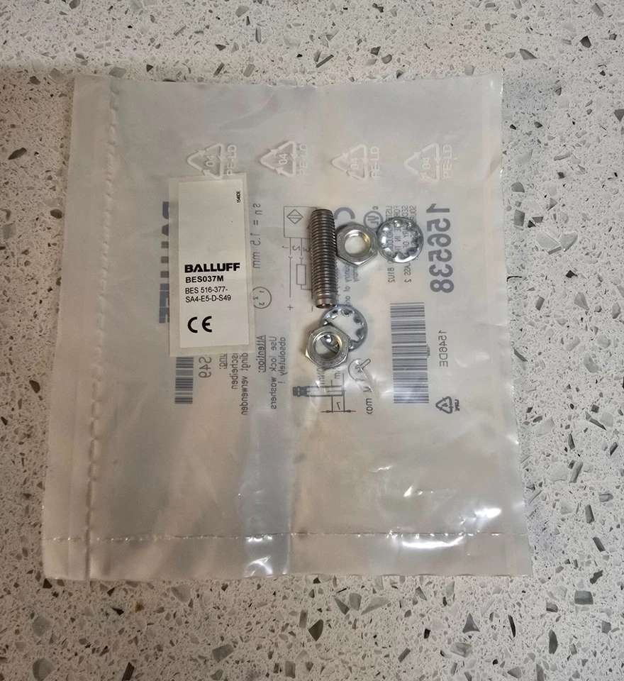 Balluff BES037M Inductive Proximity Sensor BES 516-377-SA4-E5-D-S49 10-30 VDC - Image 2 of 3