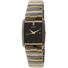 Orologio Pulsar Uomo Nightfall PXT303 Gunmetal Acciaio Inox Quarzo