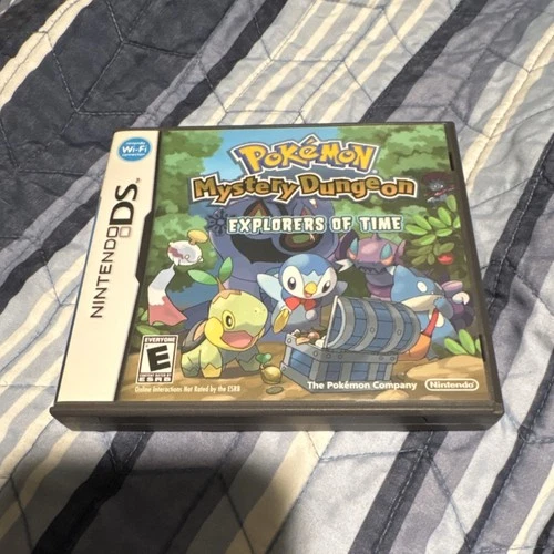 Nintendo Pokemon Mystery Dungeon: Explorers of Time DS Manual Wi-Fi