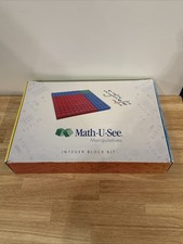 Math U See Manipulatives Integer Block Kit Homeschool Math Classroom Complete
