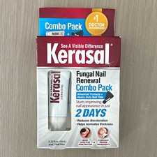Kerasal Fungal Nail Renewal Solution Combo Pack 0.33 fl oz 10 mL 5 Files