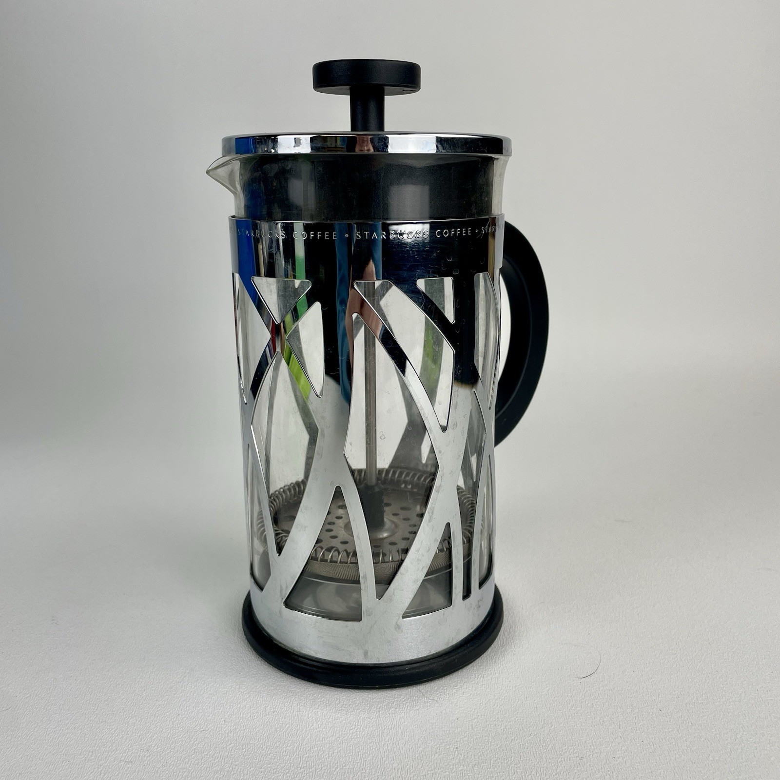 Stainless Steel Body Modern 8 Cup Pura Vida Glass