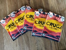 5 x 60g Cruga Chilli Biltong Marinated Beef Silverside Gluten Free High Protein