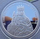 1 oz. 2025 LET THEM DIE Silver Shield Mini-Mintage proof .999 fine silver
