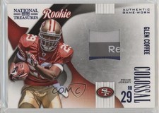 2009 Playoff National Treasures Laundry Tag /50 Glen Coffee #12 Patch k4s