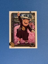 2025 Topps Series 1 Celebration Mascot Swinging Friar San Diego Padres #M-20