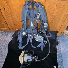 NOSH SCBA Harness Backpack Survivair Panther/Cougar-LO-Pro Part # 965800 & Mask