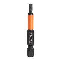 "SechskantschlüSsel-Bit 3Mm(H3) 1/4\" 50Mm S2 Stahl Magnetisch FüR Schlagschrauber"