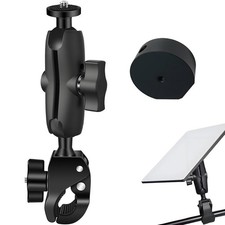 Starlink Mini Mount, RV Ladder Pole Long Clamp, Black