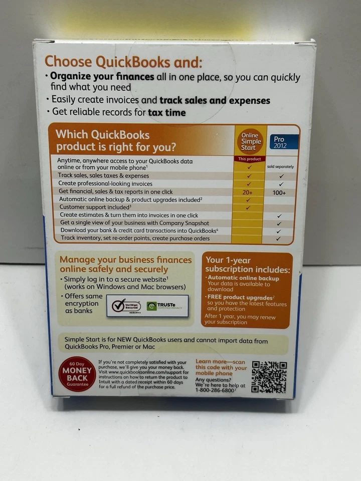 New Intuit QuickBooks Essentials Online 2011 Small Business Accounting - Image 2 of 3