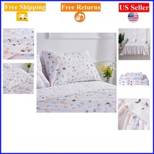 Underwater Sea Animal Kids Full Sheet Set, Microfiber, All Seasons