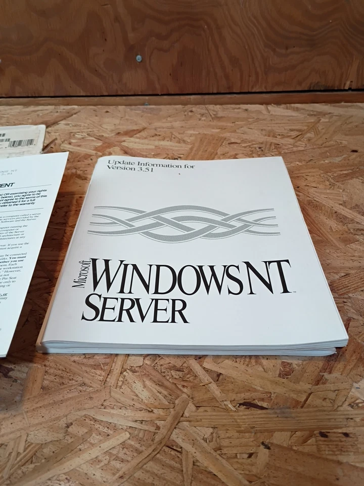 Microsoft Windows NT Server 3.51 Special Step Up Edition With Product Key - Image 4 of 4