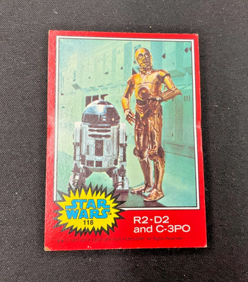 Star Wars 118 R2-D2 and C-3PO 1977 | eBay