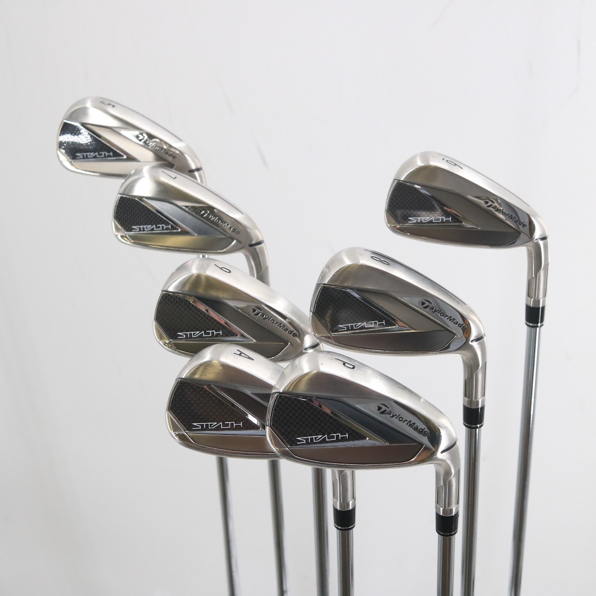 TaylorMade Stealth 5-P,A Iron Set Steel KBS Max 85 R Regular TaylorMade Stealth 5-P,A Iron Set Steel KBS Max 85 R Regular