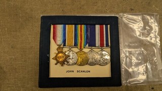 Militaria Medals John Scanlon Royal Navy Medals