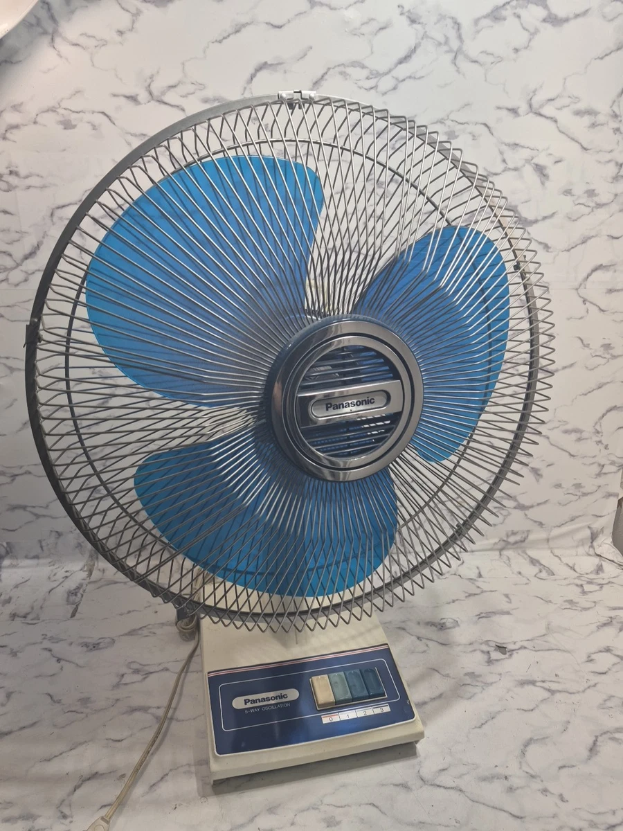 Blue Oscillating Fan | eBay