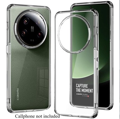 Anti-Slip Clear Slim Soft TPU Protective Cover Case Fits Xiaomi 13 Ultra Phone