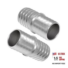 2 Pcs Radiator Hose Barb Adapter, Coupler Splice Mend Coolant 3/4 Inch 2.0