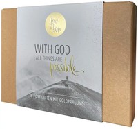 With God All Things Are Possible - Postkartenset | Postkartenbuch, -Satz (2025)