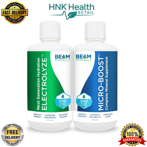 Micro Boost Complex BEAM Minerals Micro-Boost and Electrolyze Advanced Set Advanced ...