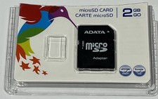 ADATA micro SD Card 2GB Locking Adapter New-O...