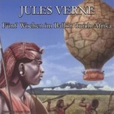 Jules Verne (mp3-CD, 470min.) - CD - Fünf Wochen im Ballon durch Afrika (Spre...