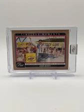 Josh Berry 2024 Panini Turn Four NASCAR Timeless Moments Silver Auto /75 #TM-JBY