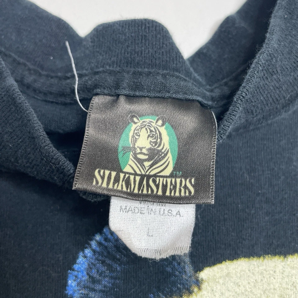 Camiseta De Colección Años 90 Osos Panda Naturaleza Bambú Animal Gráfico L Hecha en EE. UU. Foto 4 de 4