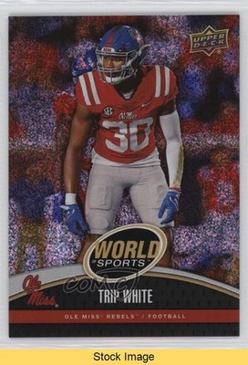 2025 Upper Deck World of Sports Speckled Rainbow Foil Trip White #89 READ 0il7
