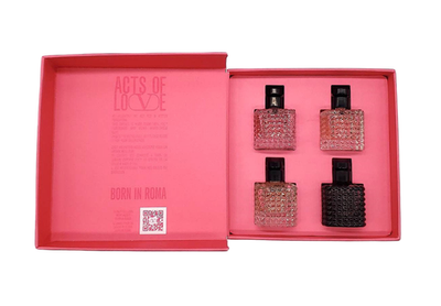 Valentino's Born in Roma for Women 4 PC Mini Set: 4 x 0.2 oz EDP