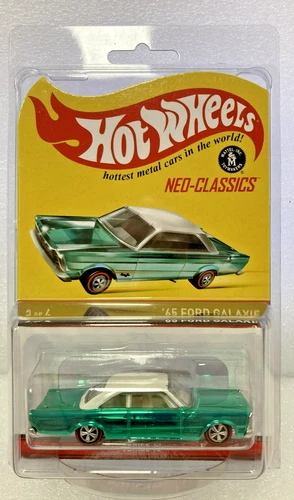 2013 Hot Wheels RLC 12.61/4500 '65 Ford Galaxie W/Case New Neo Classics Red Line