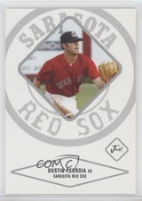 2004 Just Minors Justifiable Silver Dustin Pedroia #60 01i1