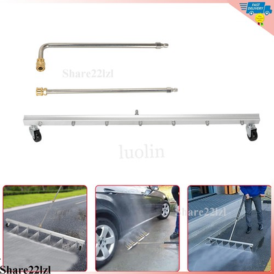 #ad 4000PSI Pressure Power Washer Surface Cleaner Undercarriage Water Broom 39.37quot; $56.76