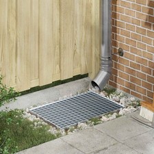 Gitterrost / Laufrost / Trittrost verzinkt viele Längen Feuerverzinkter Stahl