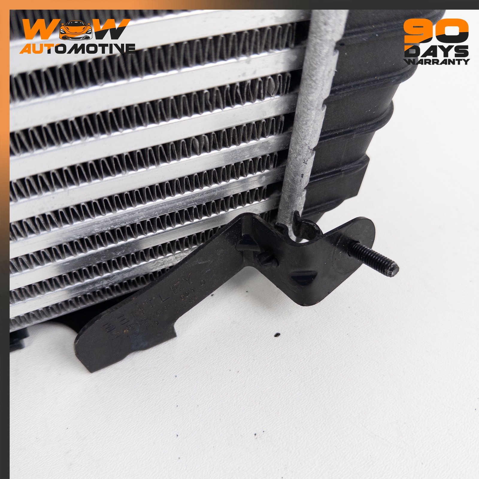 12-19 BENTLEY CONTINENTAL GT FRONT LEFT TURBO INTERCOOLER RADIATOR OEM