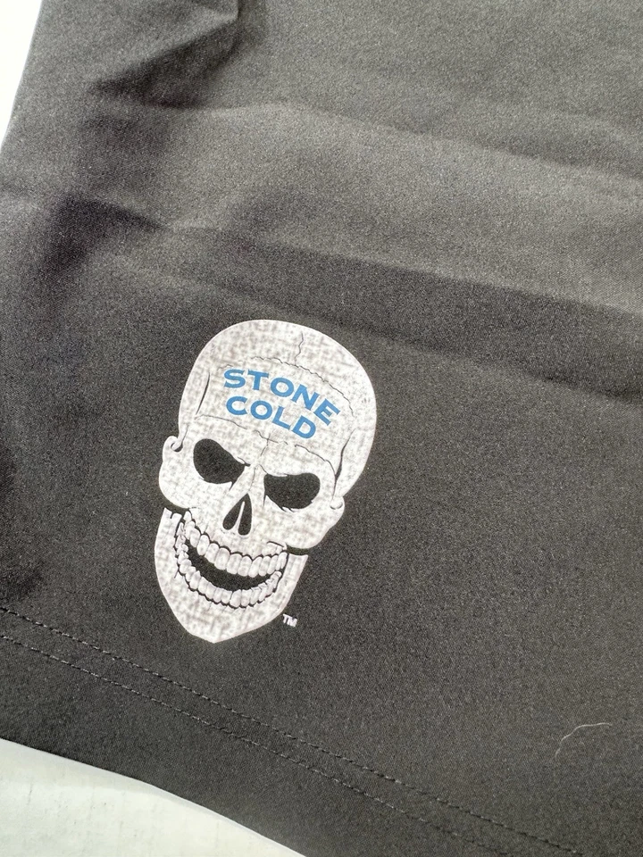 Pantalones Cortos Hombre Chalk Line Negro "Stone Cold" Steve Austin Active WWE 2 XL Foto 2 de 4