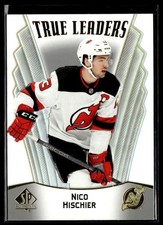 2021-22 SP Authentic True Leaders Nico Hischier New Jersey Devils #TL-9