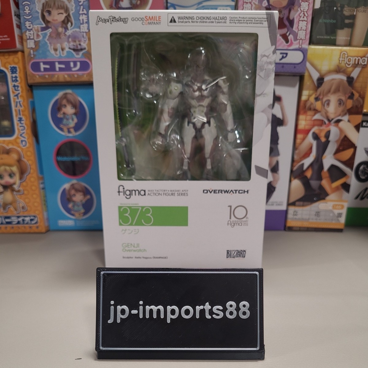 figma 373 新品未開封 ゲンジ Max Factory Figma 373 Overwatch Genji Action Figure US for