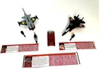 Vintage Transformers G1 Air Raid, Sky Dive, Warpath, 1985 Hasbro Takara COMPLETE