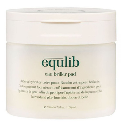 equlib eau briller pad 200ml 100pads Moisturizing K-Beauty