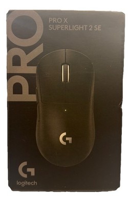 New Logitech G PRO X Superlight 2SE Wireless Gaming Mouse (Black)