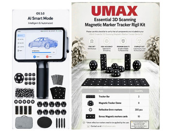 Shining3D EinScan Rigil v1.2 Wireless Tri-Mode 3D Laser Scanner +Software & More
