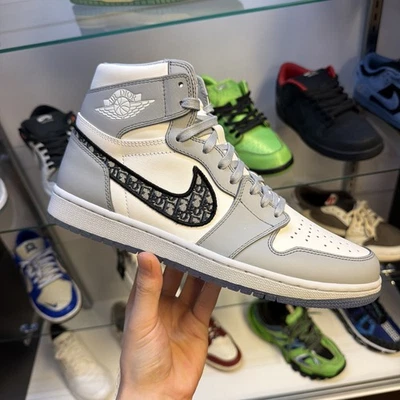 Las mejores ofertas en Jordan 1 x Dior High Gray | eBay