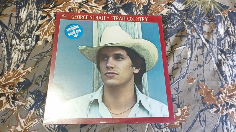 George Strait Strait Country Vinyl Sealed 1981