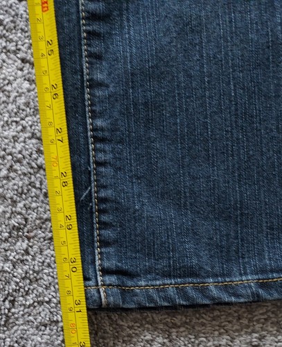 Bogari Jeans Womens 8x 31/32 Blue Embroidered Flare Medium Wash Denim - Picture 14 of 22