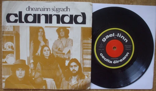 Clannad - Dheanainn Sugradh - RARE EX- 45 + PS - 1974 Folk / Country - Ireland