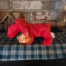 Ty Beanie Babies Rover the Red Dog NWT Plush Toy